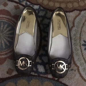 Michael Kors brown flats